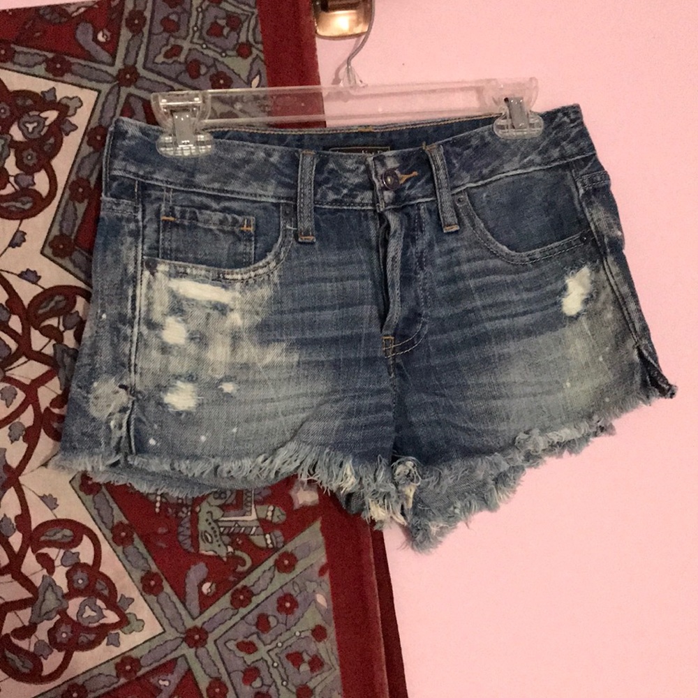 Abercrombie and Fitch distressed shorts